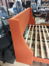 Load image into Gallery viewer, Platform King Bed frame in orange
