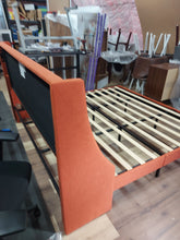 Load image into Gallery viewer, Platform King Bed frame in orange
