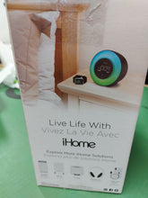 Load image into Gallery viewer, iHome IBT295BC2 Bluetooth Alarm Clock With USB Port
