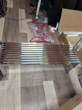 Load image into Gallery viewer, Modway Medium Gridiron Stainless Steel Bench

￼

￼
