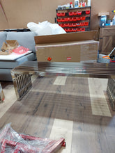 Load image into Gallery viewer, Modway Medium Gridiron Stainless Steel Bench

￼

￼
