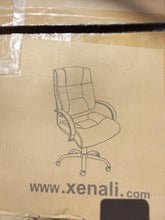 Load image into Gallery viewer, Xenali Ergonomic High-Back Manager &amp; Executive Chair - Black (1-278-01-BK)
