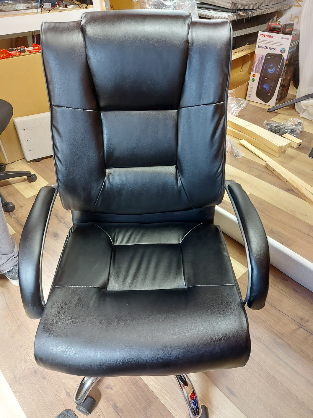 Xenali Ergonomic High-Back Manager & Executive Chair - Black (1-278-01-BK)
